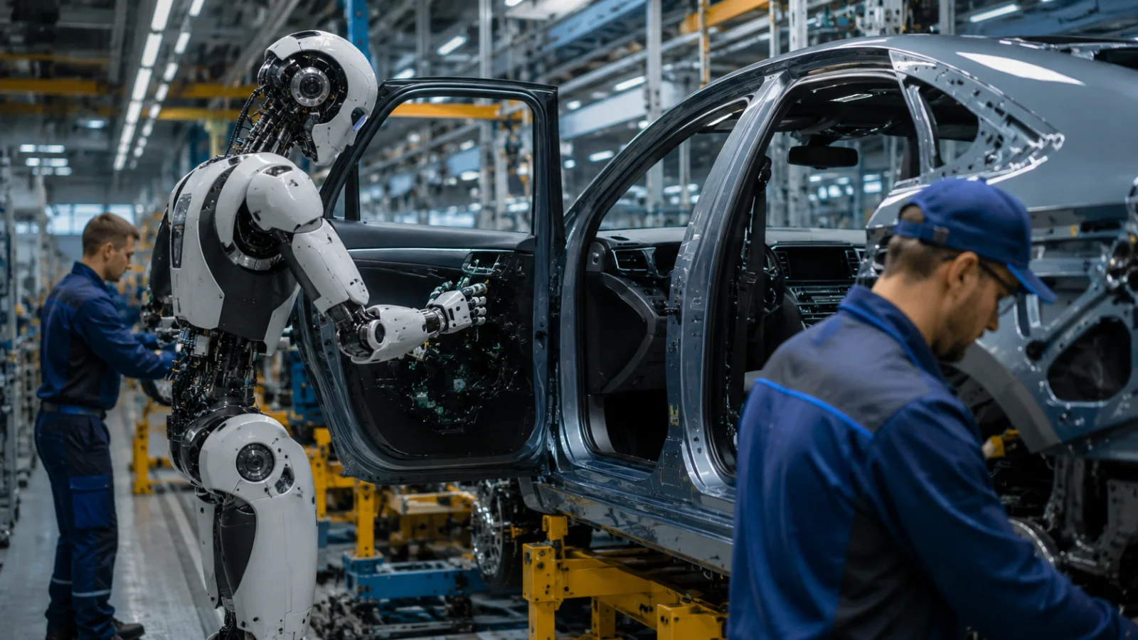BMW duce roboții umanoizi pe liniile de producție din Europa. Cum vor construi mașini alături de oameni