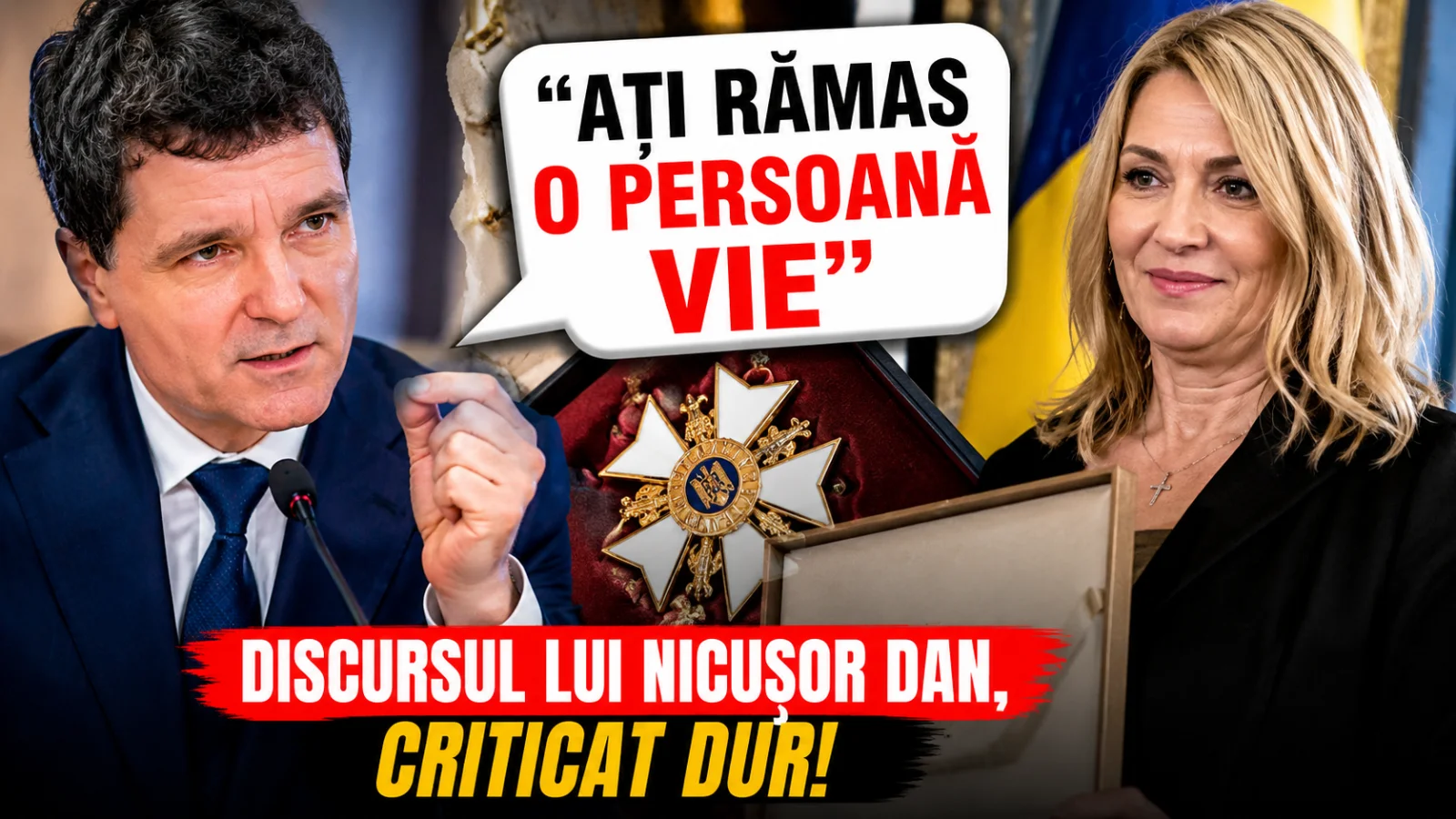 Nicușor Dan, în centrul atenției după decorarea Nadiei Comăneci. Declarația care a stârnit imediat reacții