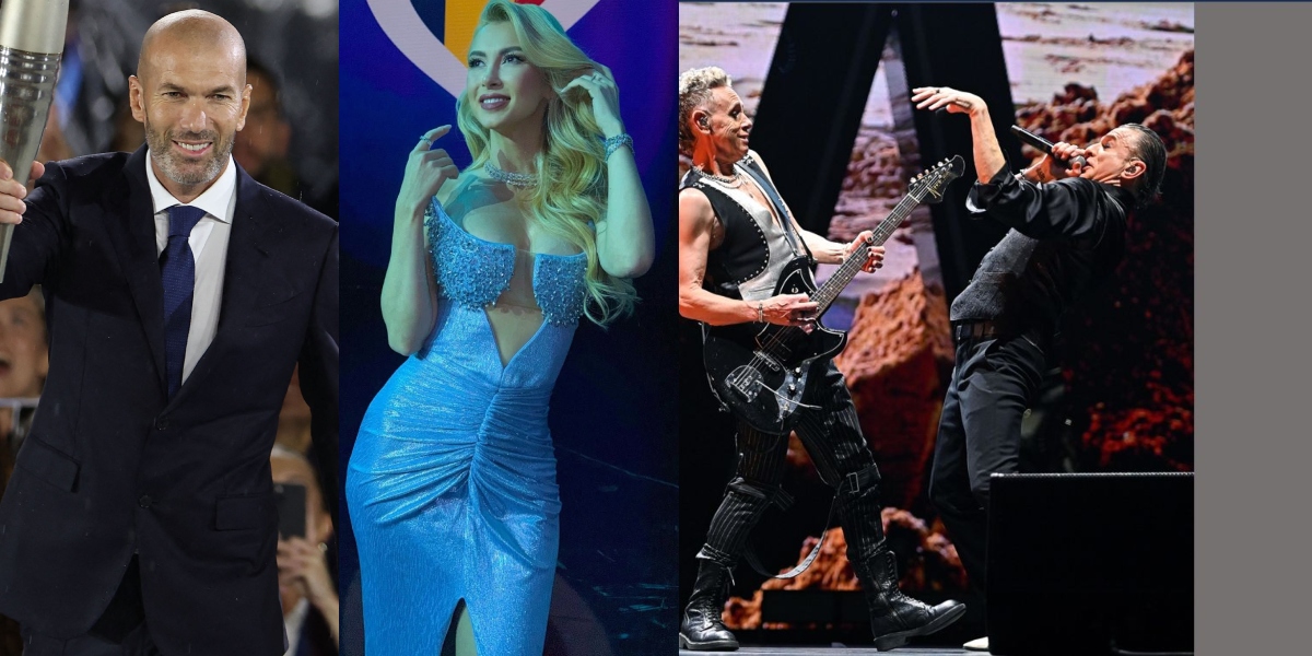 23 iunie: Zinedine Zidane împlinește 54 de ani, Andreea Bălan 42, primul concert Depeche Mode în România