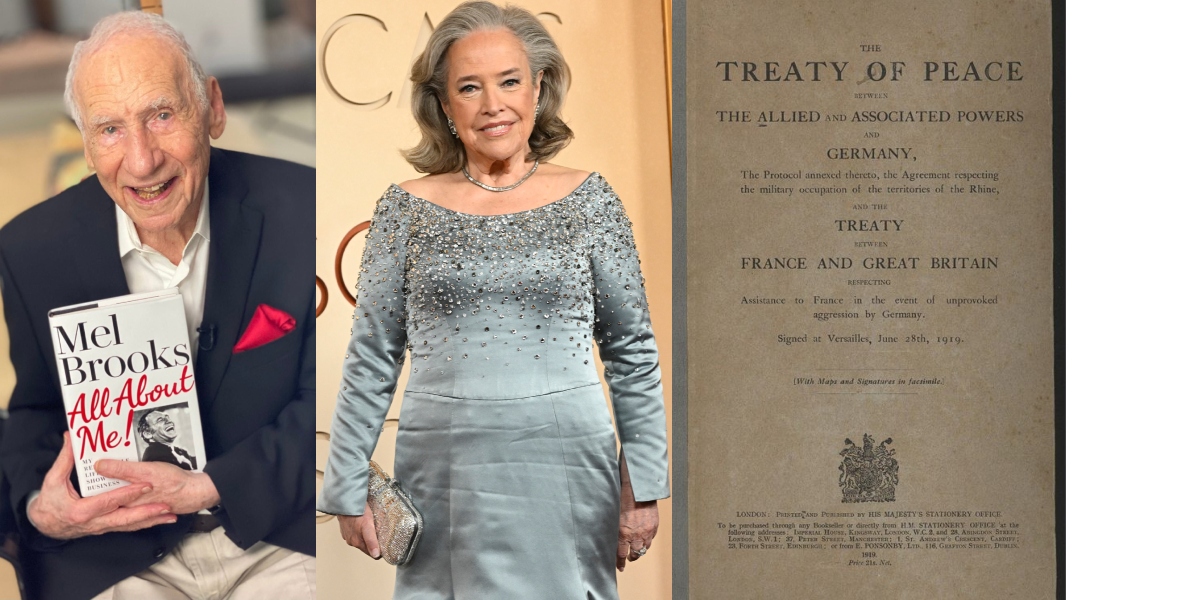 28 iunie: Mel Brooks împlinește 100 de ani, Kathy Bates 78, și se semnează Tratatul de la Versailles