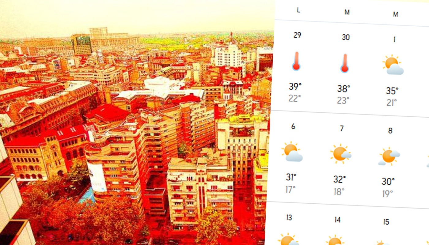 AccuWeather: Doar o singură zi caniculară în iulie 2026 în România