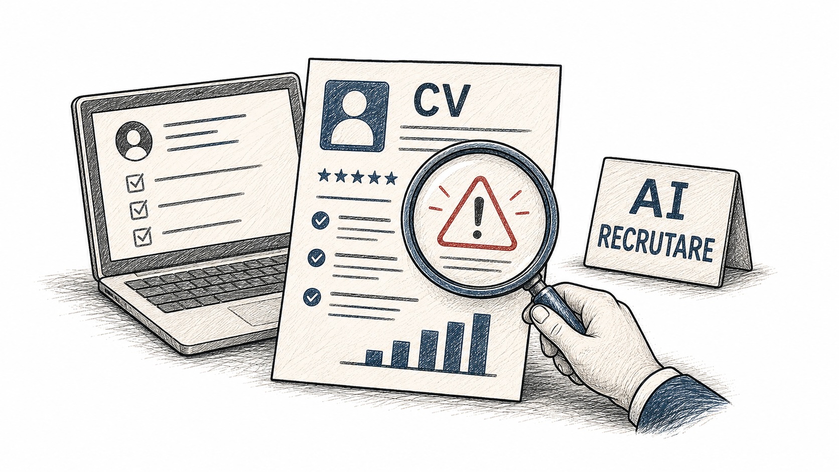 AI în recrutare: CV-ul perfect poate ascunde lipsa de autenticitate a candidatului