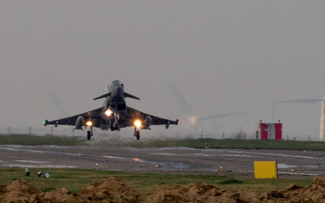 Alarmă de atac cu drone în Tulcea. Două Eurofighter Typhoon britanice, ridicate. Mesaj RO-Alert emis