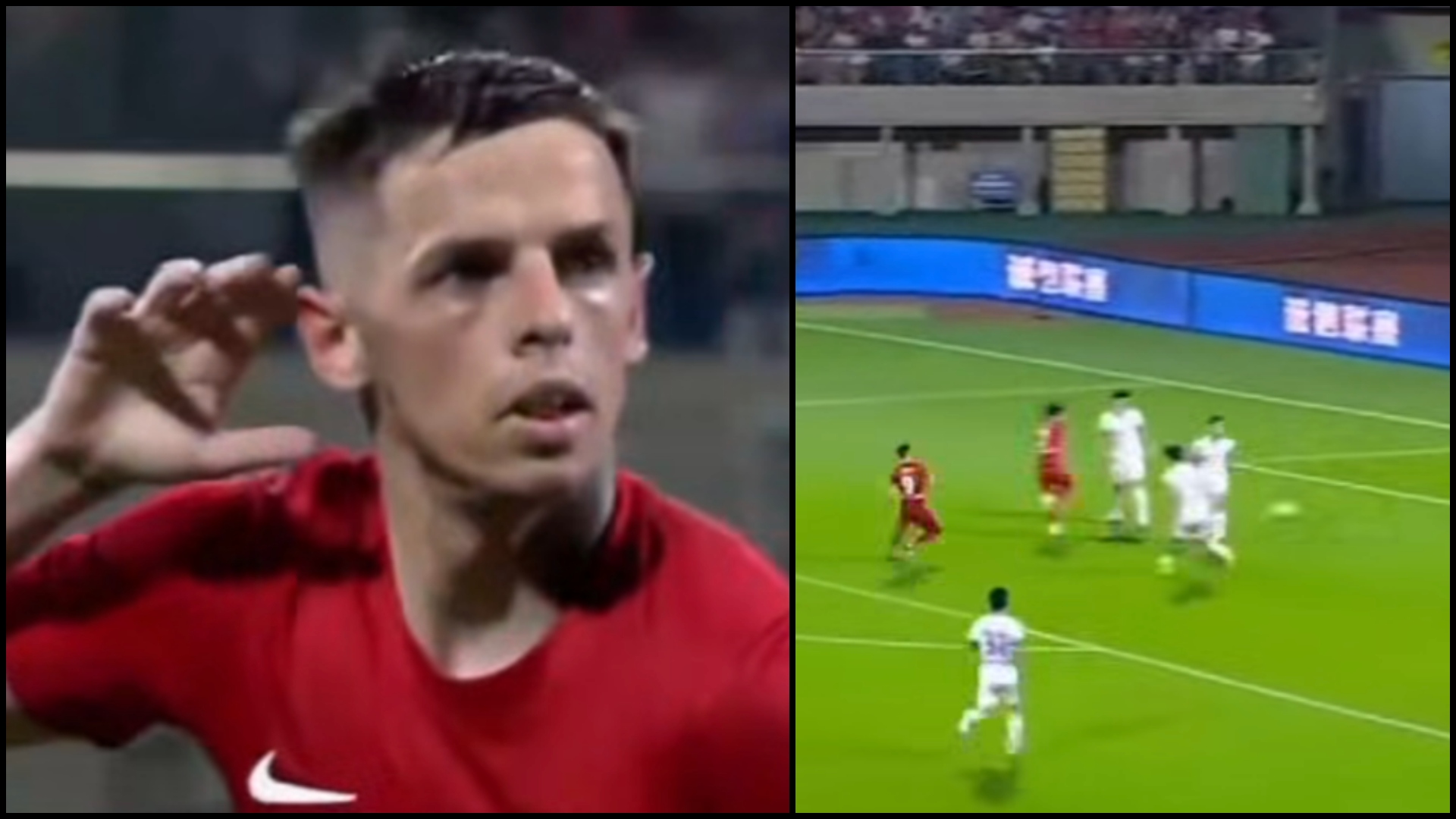Alexandru Cîmpanu marchează golul victoriei pentru Chongqing Tonglianglong în China