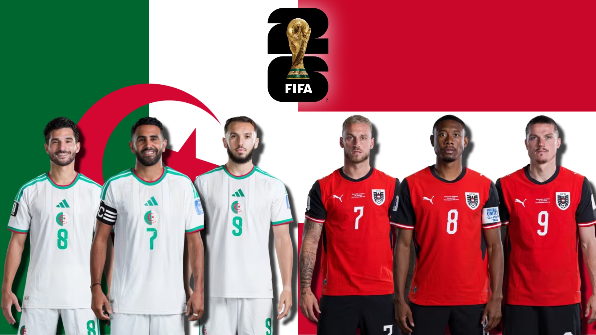 Algeria - Austria 1-1 în grupa J de la CM 2026, etapa 3