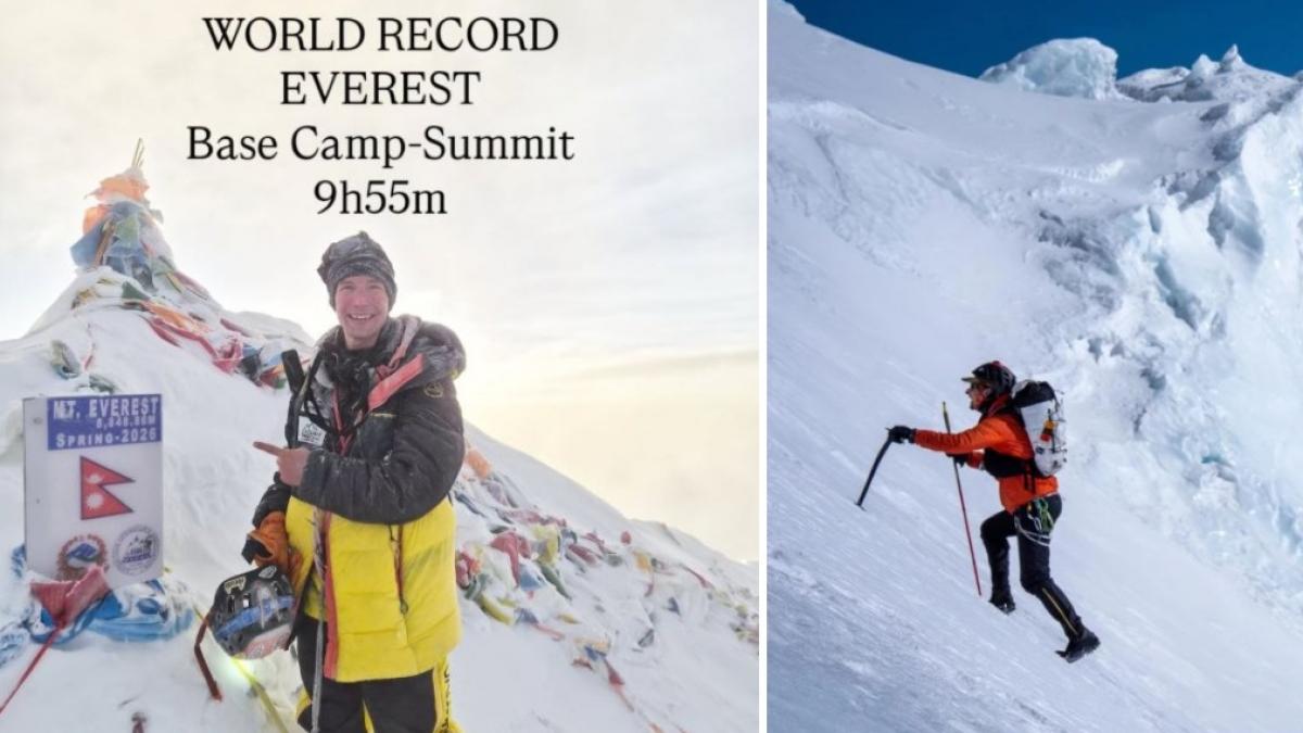 Americanul Tyler Andrews a urcat pe Everest în sub 10 ore, doborând un record vechi de 23 de ani