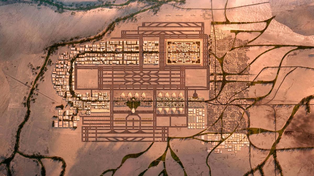 Arabia Saudită construiește o „aerotropolă” în deșert: Aeroportul King Salman din Riad, gata în etape până în 2050