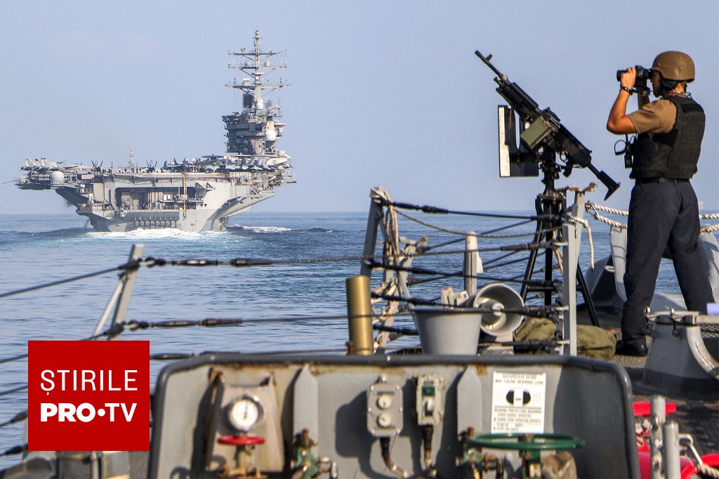Armata SUA a doborât drone iraniene kamikaze în Strâmtoarea Hormuz