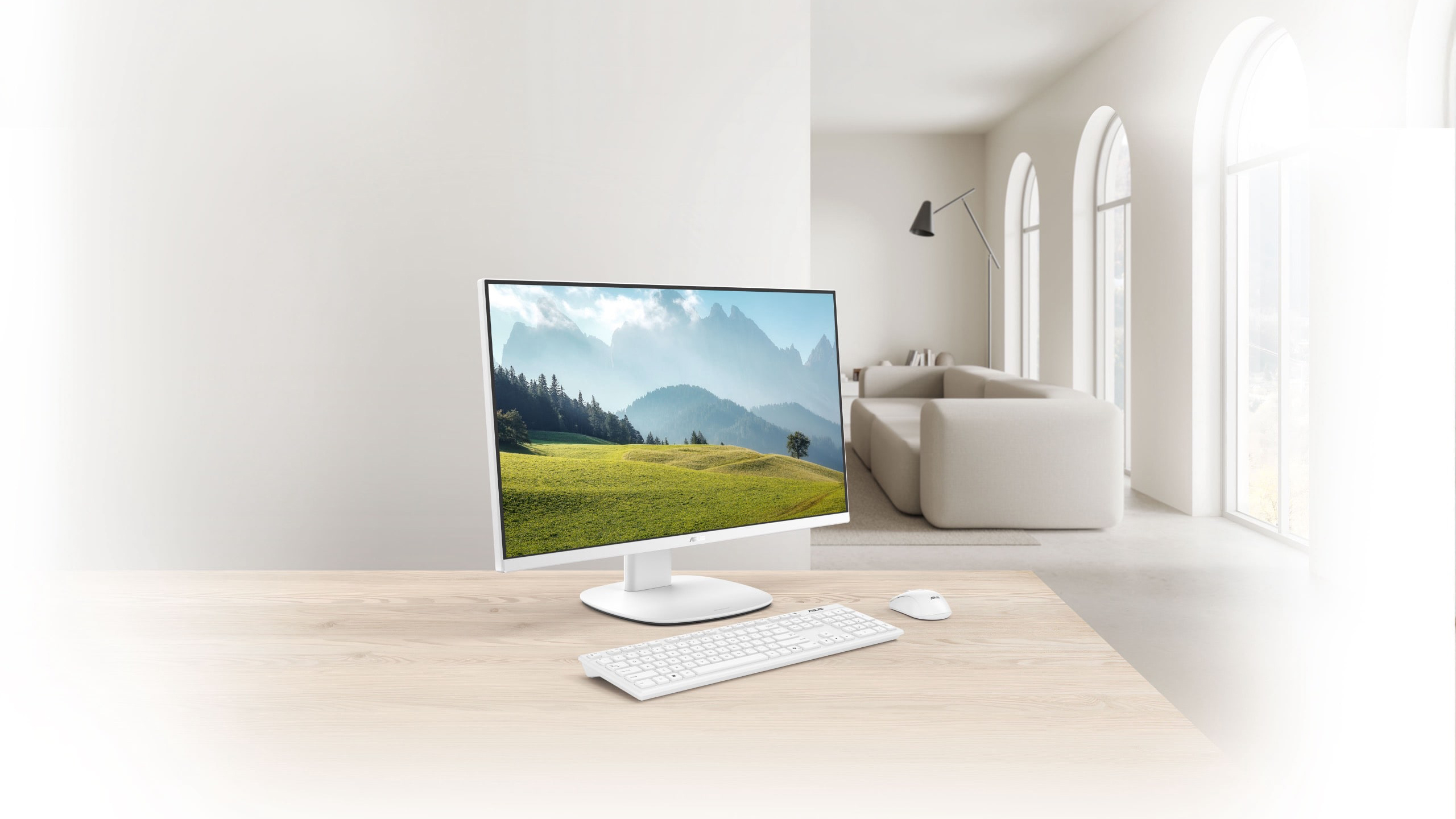 ASUS ExpertCenter P400 AiO și V400 AiO: performanță office vs. design elegant
