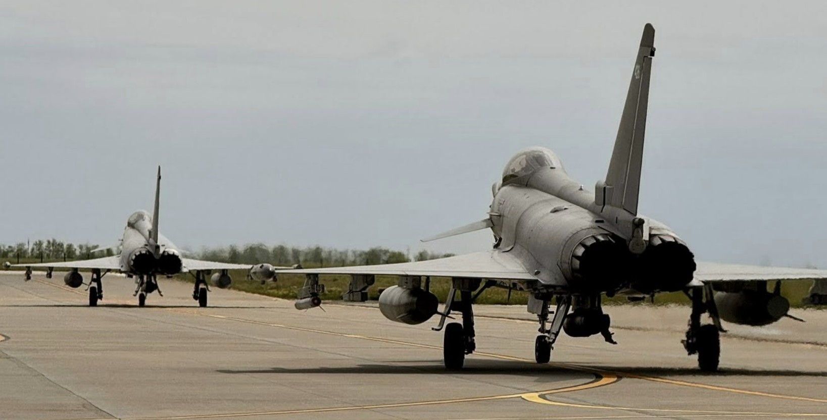 Atac rusesc cu drone lângă granița României: Eurofighter britanice, decolare de la Borcea