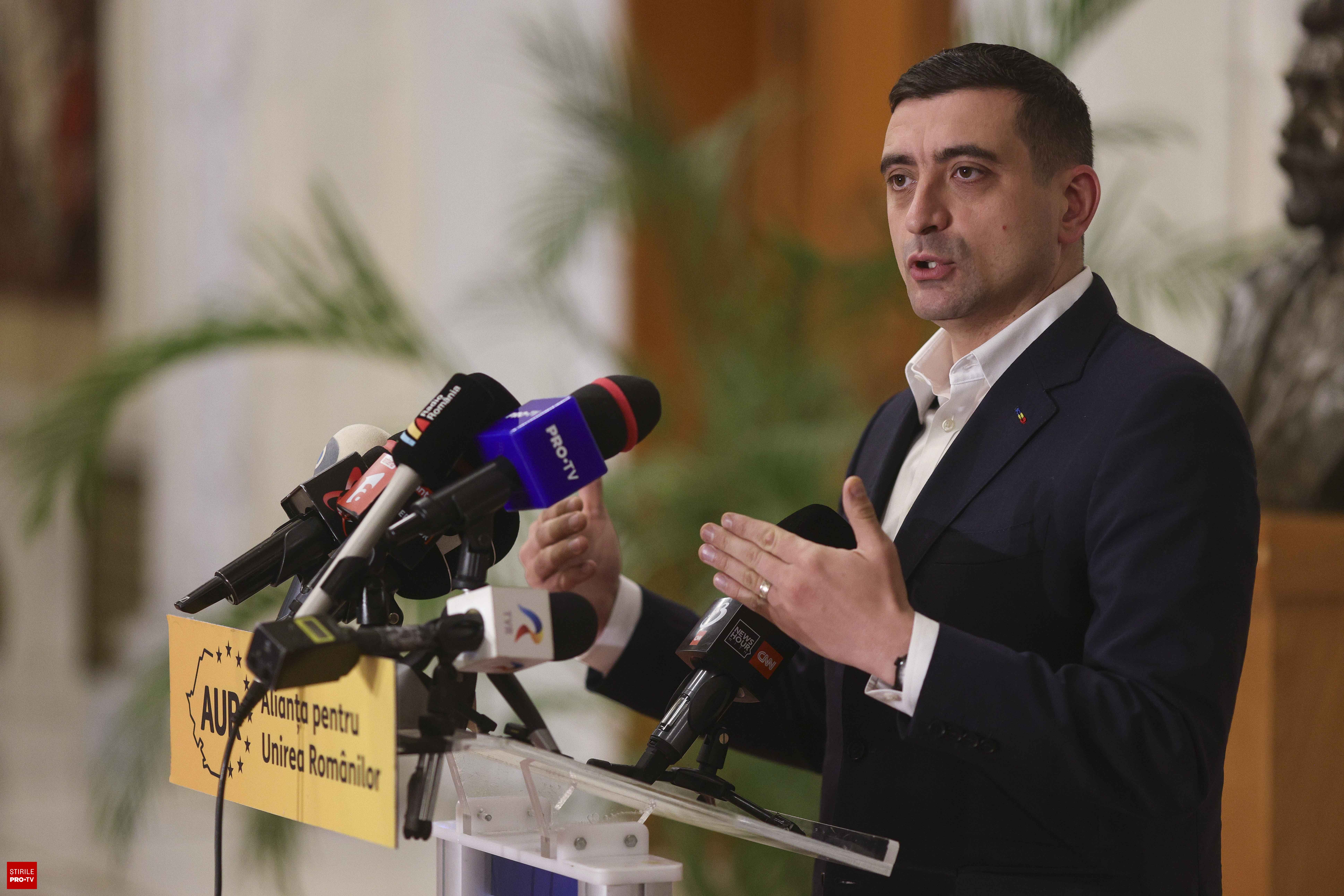 AUR acuză suspendarea democrației după desemnarea lui Adrian Veștea ca premier și cere alegeri anticipate