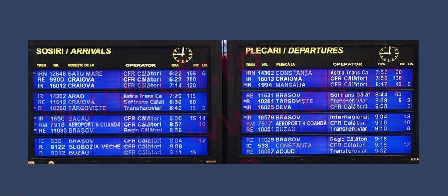 Canicula provoacă întârzieri de peste patru ore în Gara de Nord București
