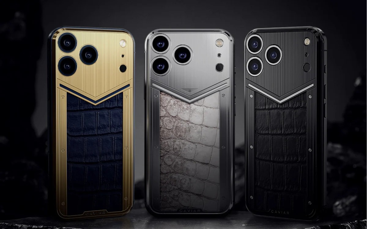 Caviar lansează accesorii magnetice de lux pentru iPhone 17 Pro Max, inclusiv un model cu fosilă de T-Rex