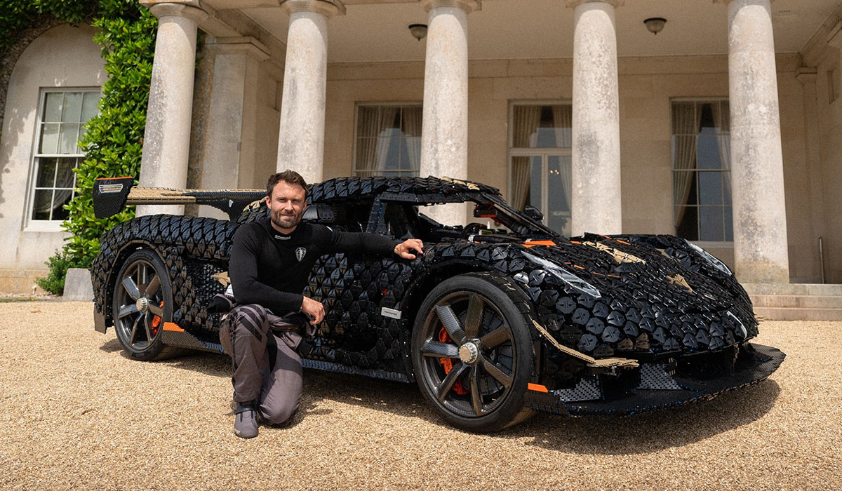 Cea mai rapidă mașină din Lego atinge 111 km/h, un nou record mondial