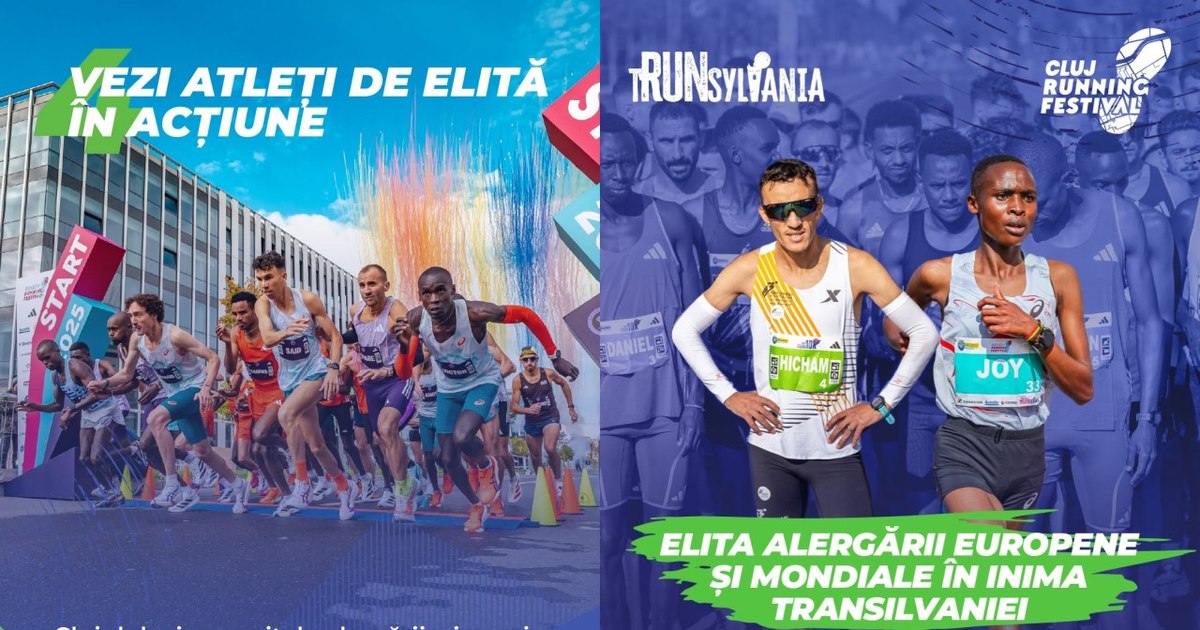Cluj Running Festival: alergători de elită din 20 de țări, măsuri anti-caniculă
