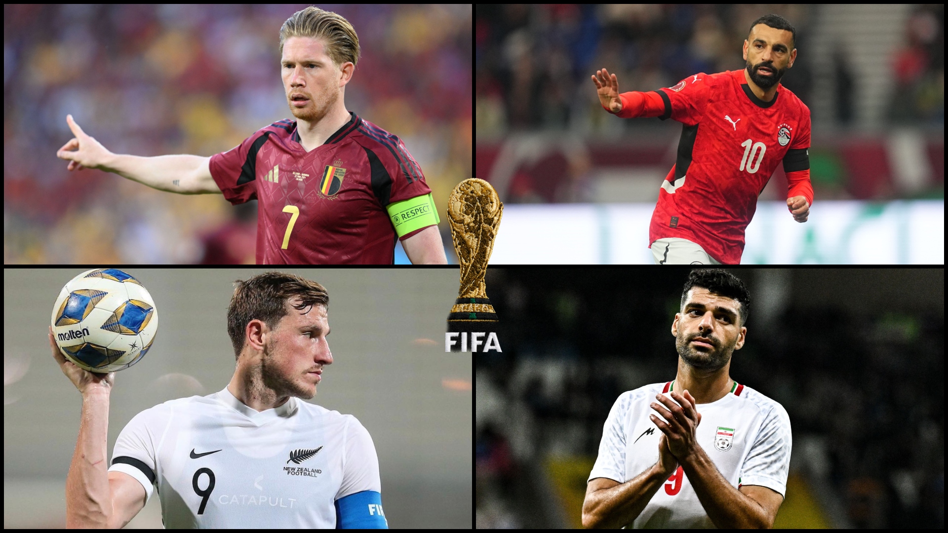 CM 2026: Grupa G - Belgia, Egipt, Iran și Noua Zeelandă în lupta pentru optimi