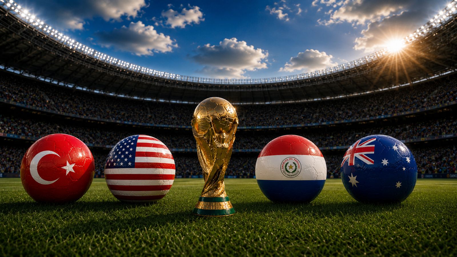 CM 2026: Paraguay și Australia remizează 0-0, SUA câștigă grupa D. Turcia eliminată