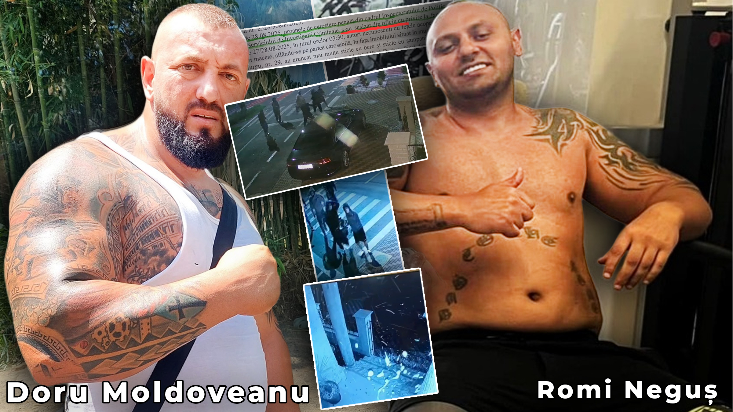 Conflict între clanuri din Ardeal: liderul interlop Doru Moldoveanu spune că rivalii i-au atacat copiii cu sticle, iar unul plănuia o dronă explozivă