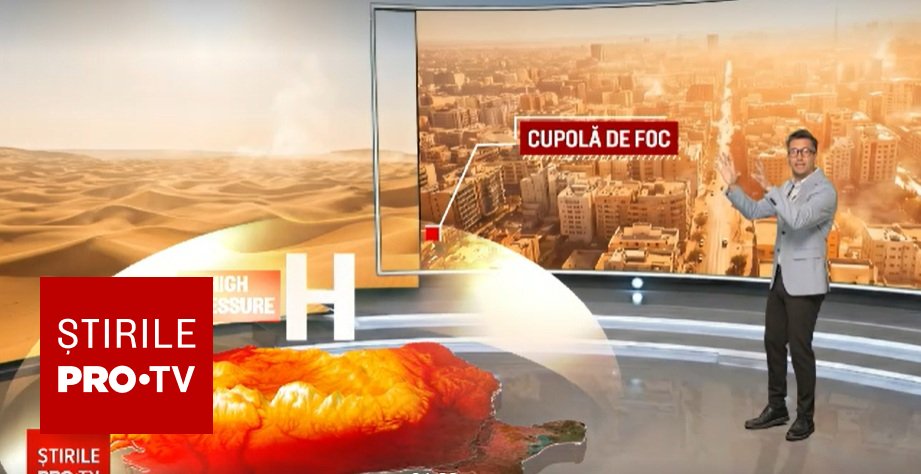 Cupola de foc din Sahara a blocat România sub un val de caniculă de peste 40 de grade
