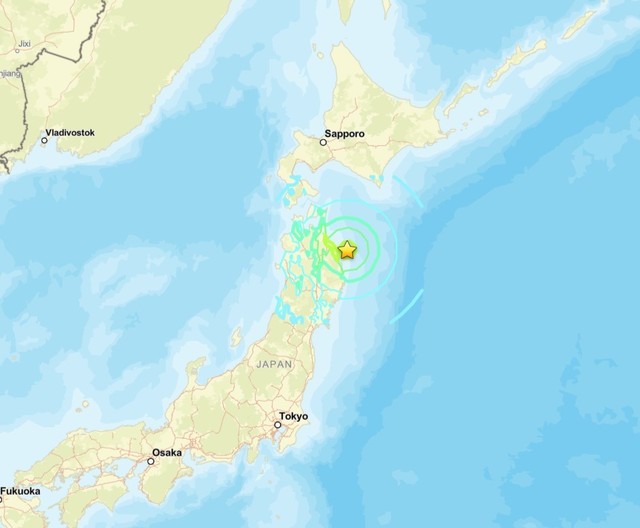 Cutremur cu magnitudinea 6,9 în largul Japoniei, fără risc de tsunami