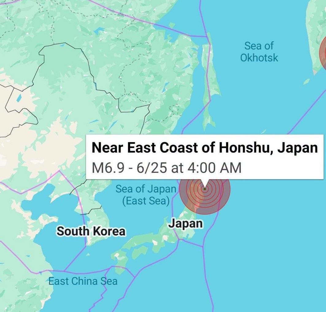 Cutremur cu magnitudinea 7,2 în nordul Japoniei, resimțit și la Tokyo. Fără risc de tsunami