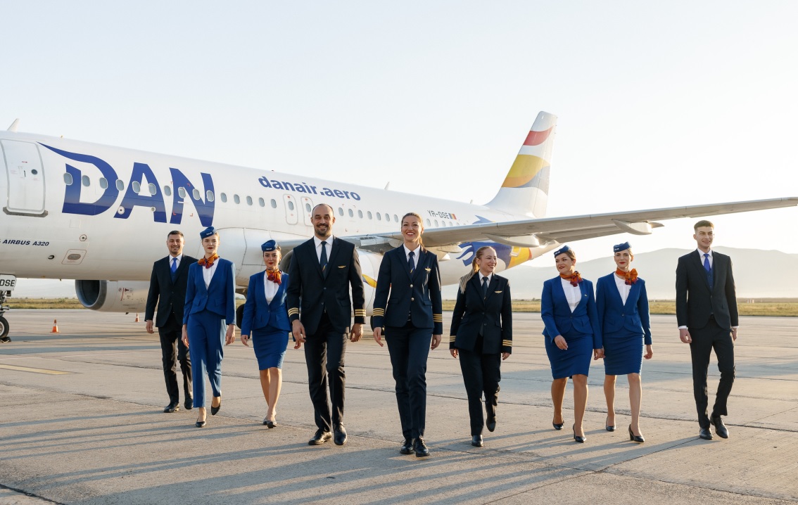 Dan Air, singura companie aeriană din UE care zboară în Siria, a transportat peste 30.000 de pasageri pe ruta București-Damasc într-un an
