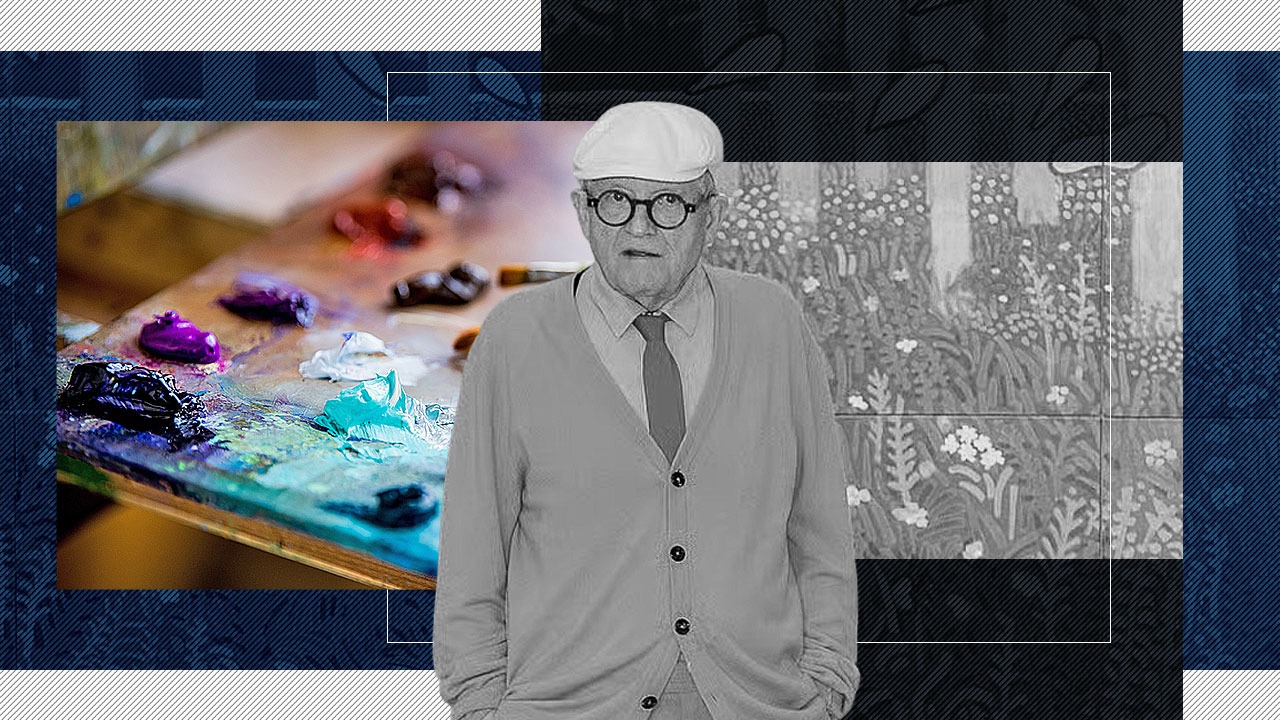 David Hockney, legendarul pictor al piscinelor californiene, a murit la 88 de ani