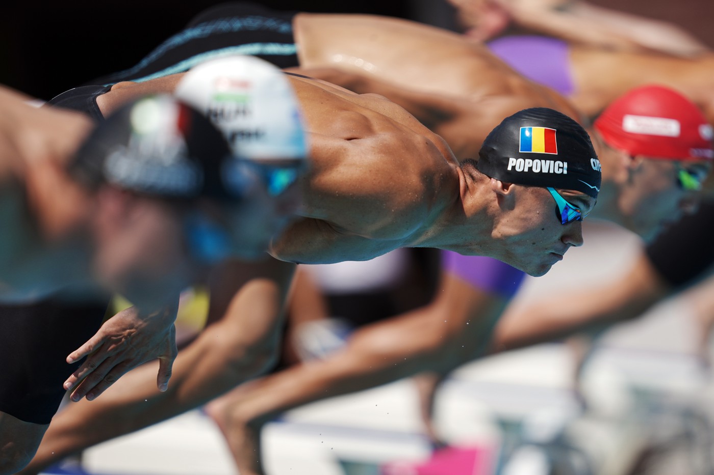 David Popovici câștigă aurul la 100 m liber la Trofeul Settecolli, cu record al competiției