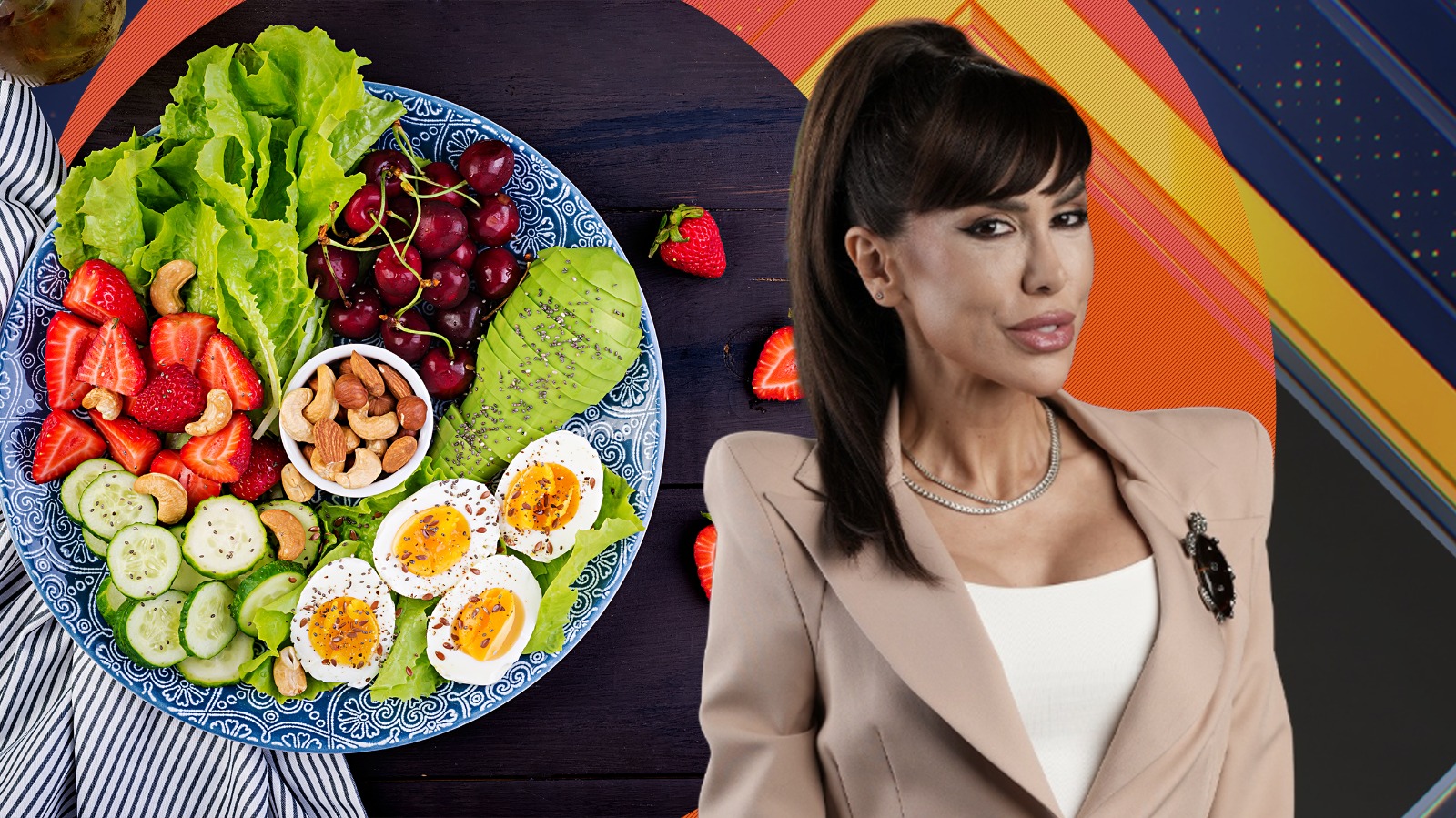 Dieta strictă a Denisei Rifai: fără zahăr, lactate și cartofi, doar proteine și legume