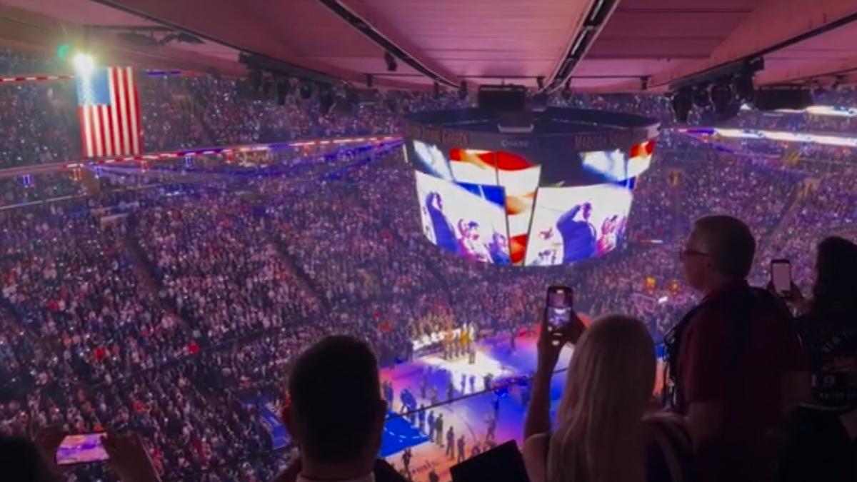 Donald Trump, huiduit la finala NBA la Madison Square Garden, New York