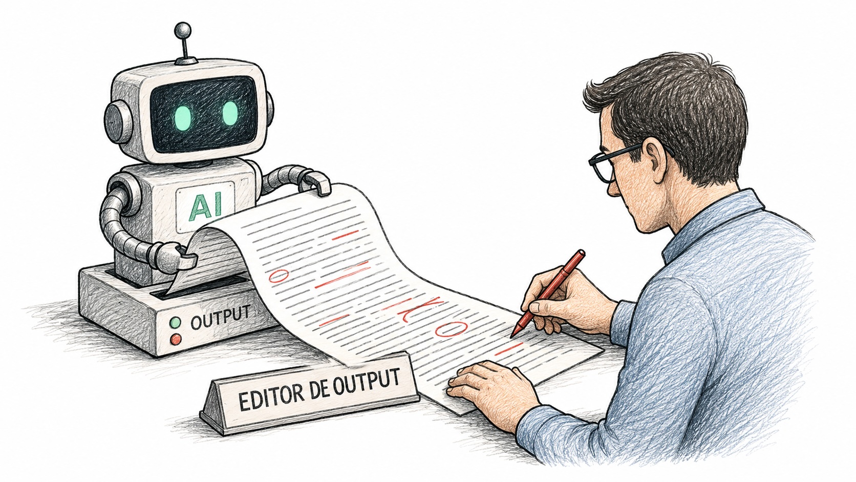 Editorul de output, noua meserie care apare odată cu integrarea AI-ului în birouri