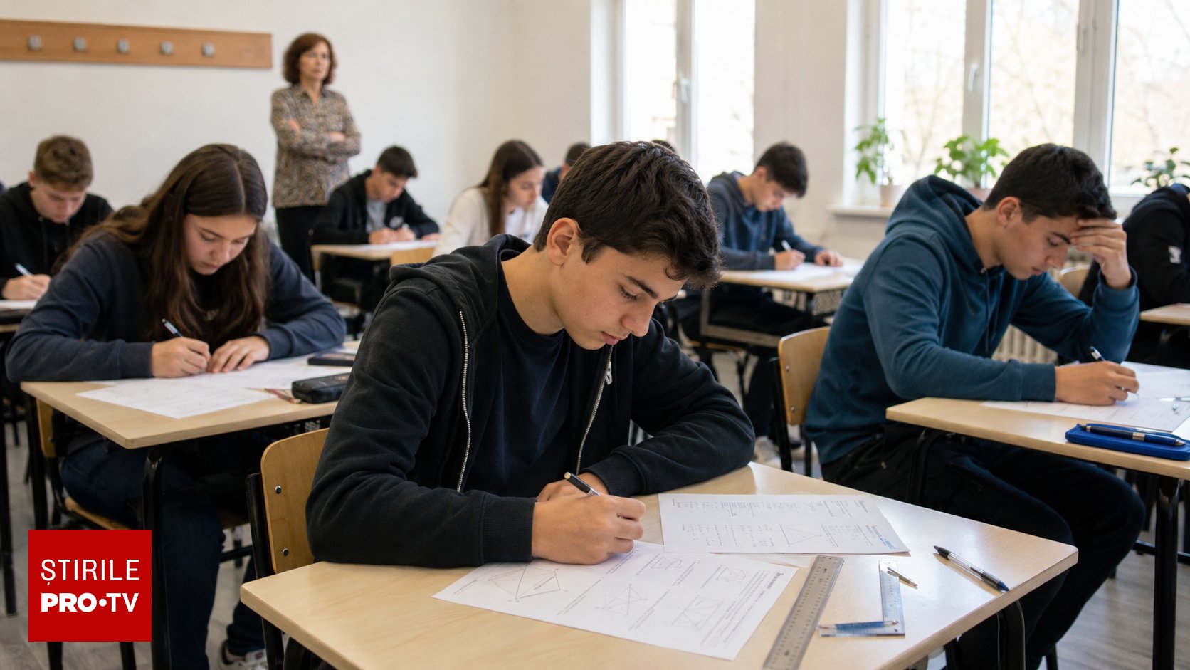 Evaluarea Națională 2026: Proba la matematică, pe 24 iunie, pentru peste 148.000 de elevi