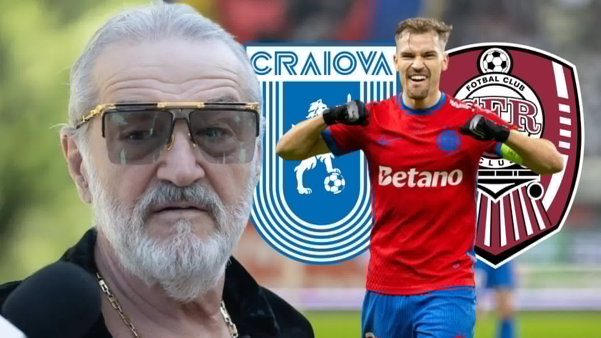 Gigi Becali a deturnat transferul lui Darius Olaru de la Craiova și CFR Cluj