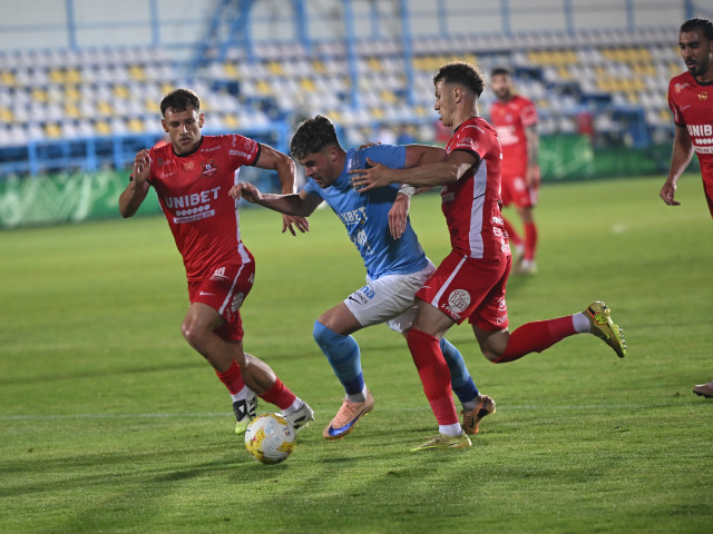 Hermannstadt a retrogradat din SuperLiga după 0-3 cu FC Voluntari în baraj