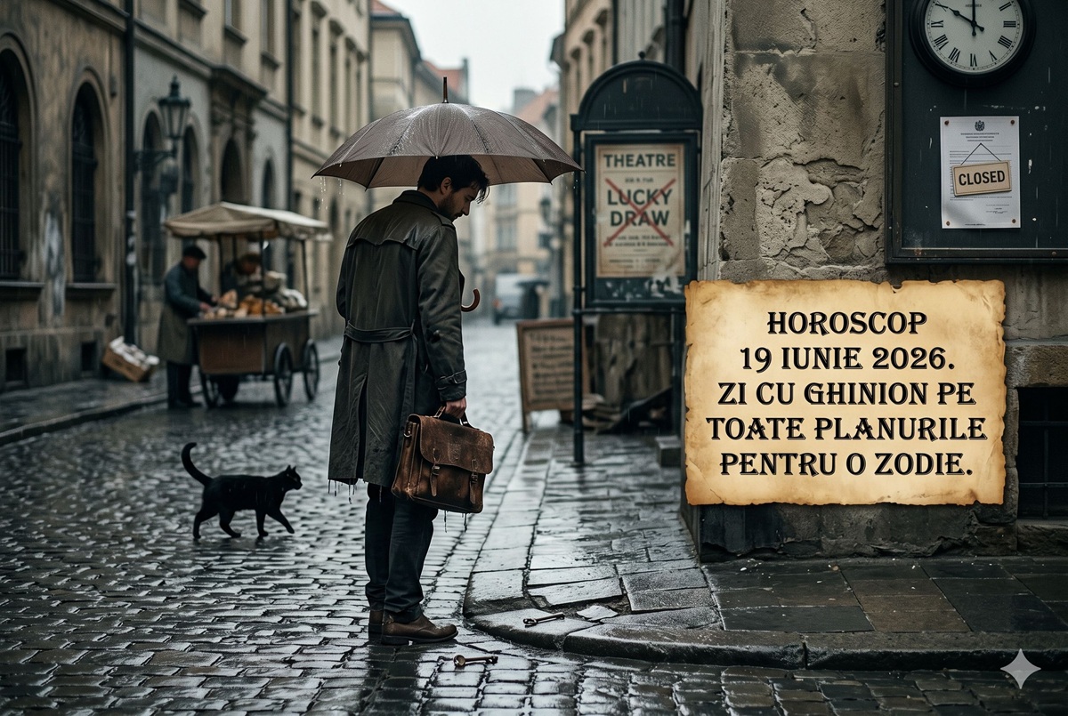 Horoscop 19 iunie 2026: O zodie are ghinion pe toate planurile, restul au oportunități