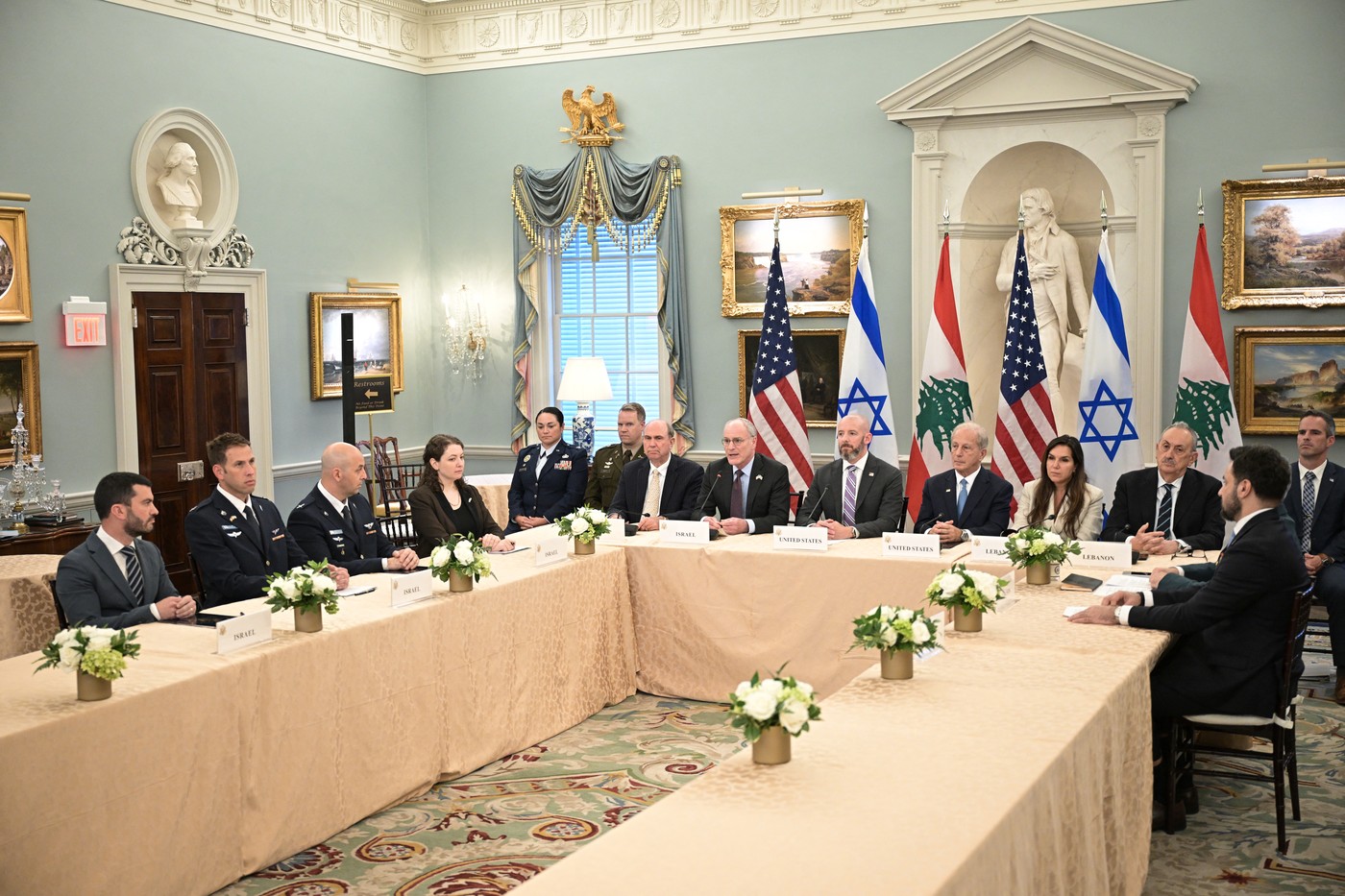 Israel și Liban convin la Washington asupra unui nou armistițiu mediat de SUA