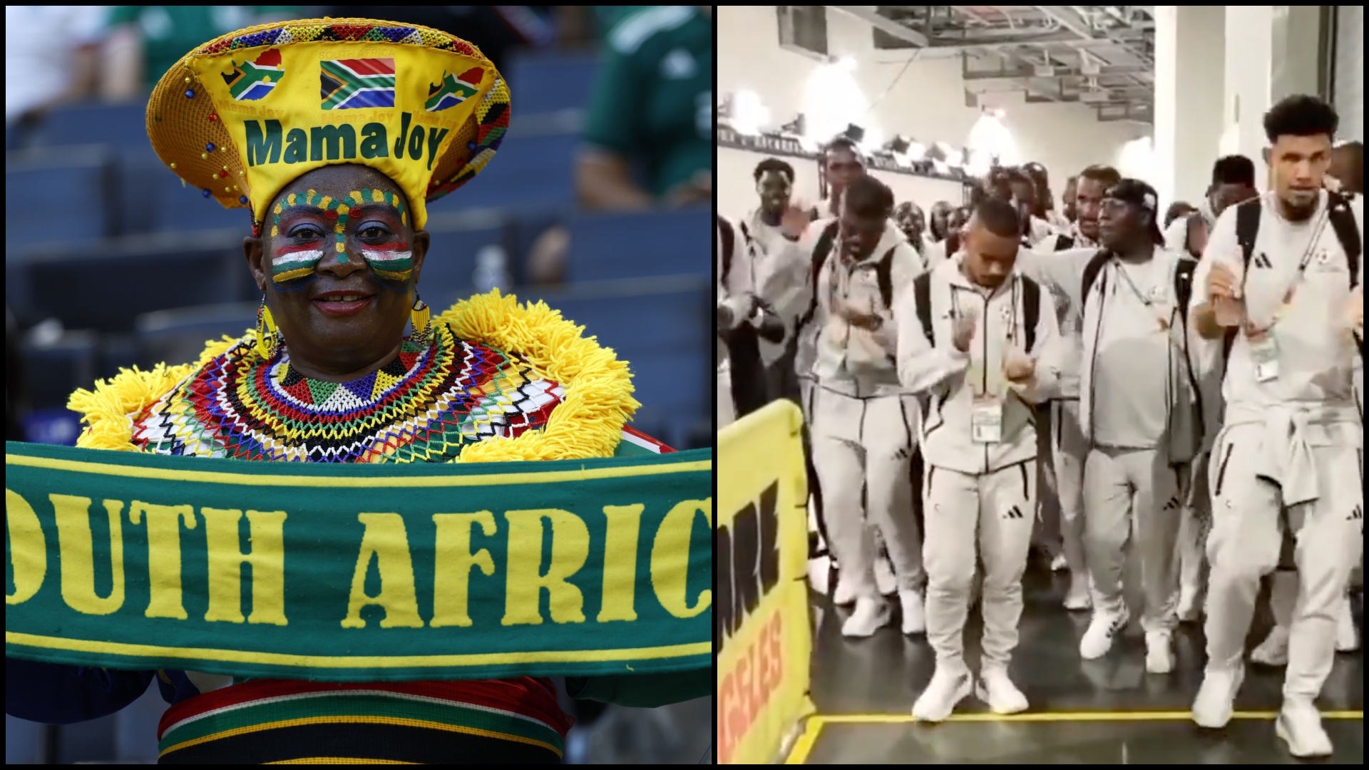 Jucătorii Africii de Sud au dansat la sosirea pe stadion, înainte de meciul cu Canada de la CM 2026