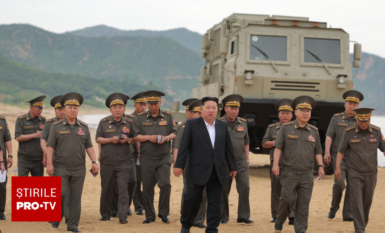 Kim Jong Un a testat noi sisteme de artilerie și rachete la granița cu Coreea de Sud