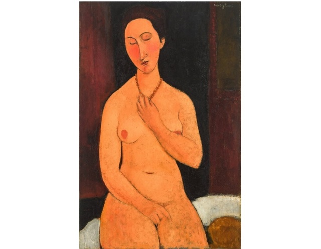 Licitație Sotheby's la Londra: portret Modigliani, record european de 56 milioane euro