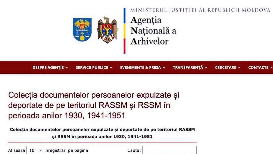 Listele deportaților din RSS Moldovenească în 1941, accesibile online: peste jumătate din nume identificate