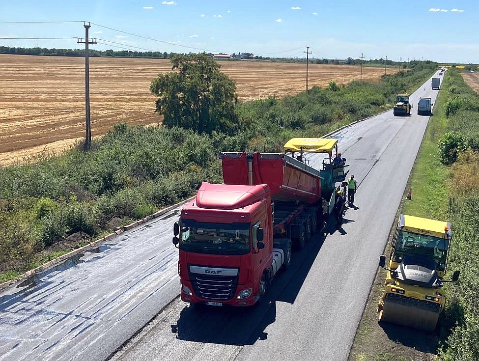 Lucrările pe DN68 Margina–Holdea se finalizează până la începutul lui iulie, anunță DRDP Timișoara