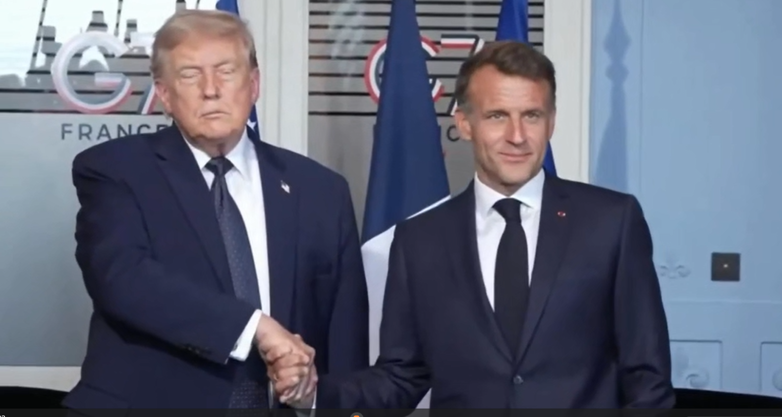 Macron salută alinierea SUA la poziția G7 privind Ucraina, după summitul de la Évian