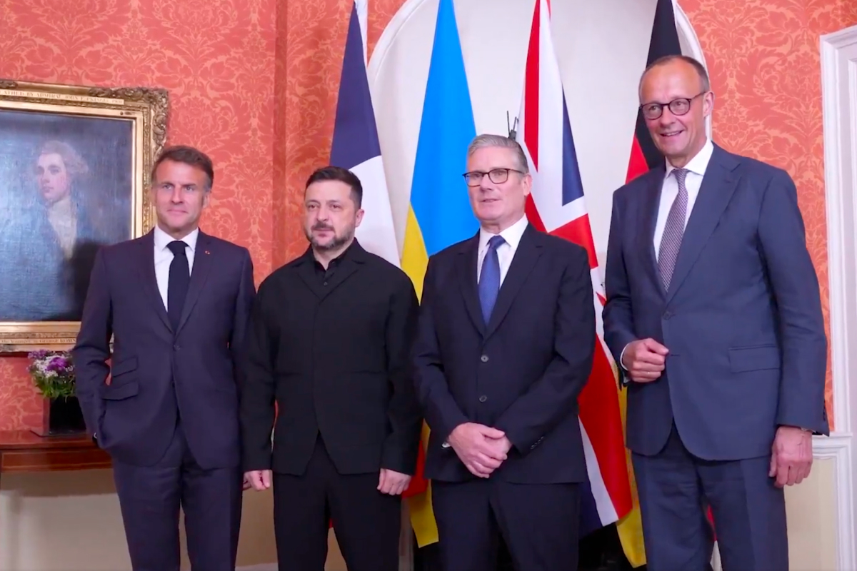 Macron, Starmer și Merz susțin planul lui Zelenski pentru negocieri directe cu Putin