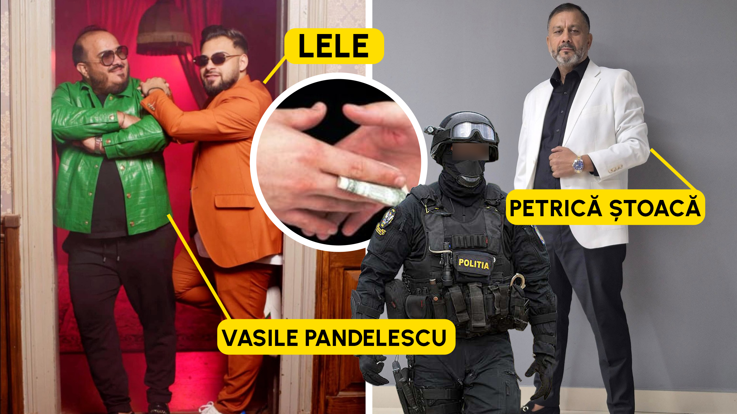 Manelistul Lele și clarinetistul Vasile Pandelescu, ridicați de Poliție în dosarul clanului Ștoacă