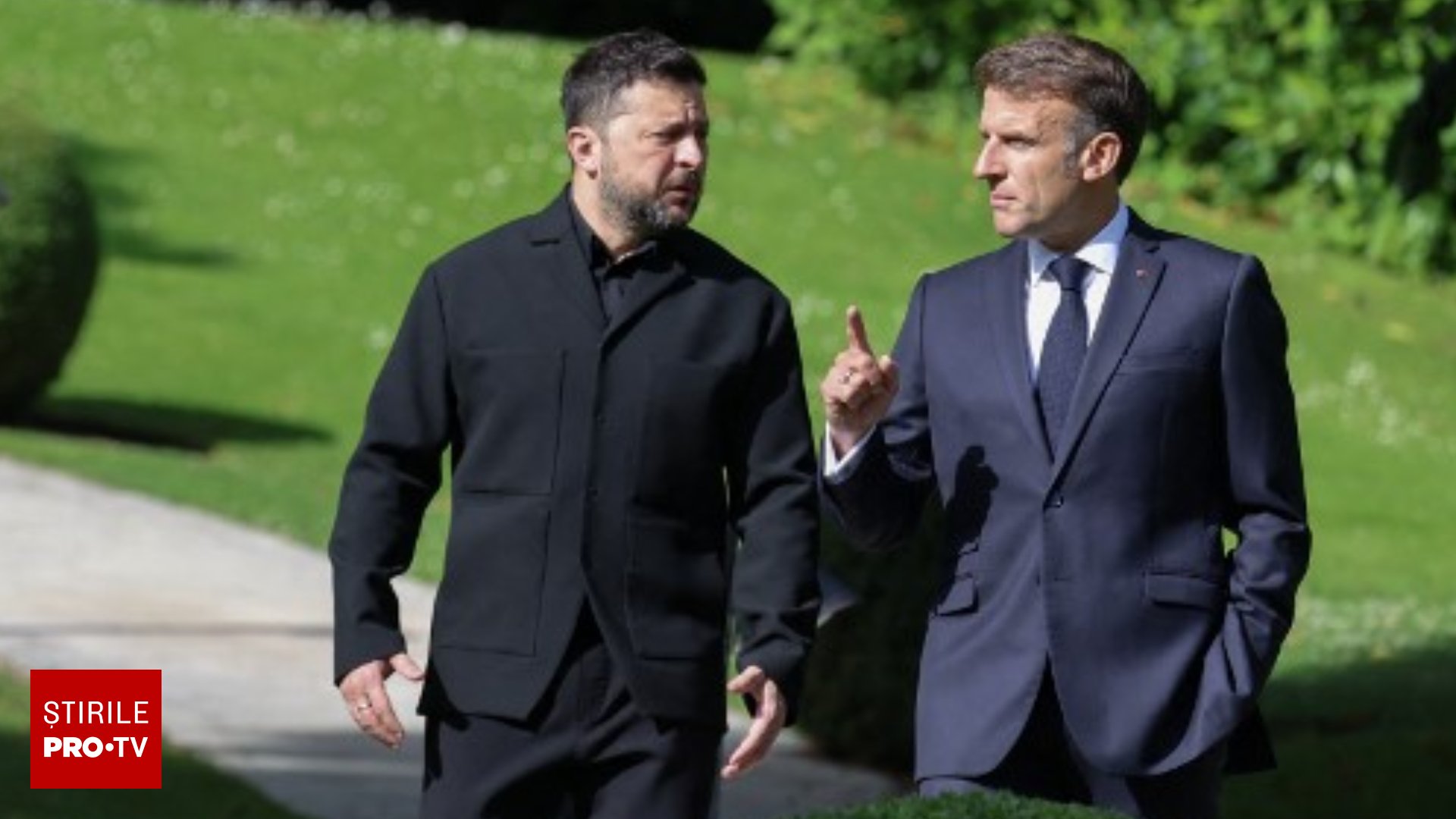 Microfon uitat deschis la G7: Macron și Zelenski, discuție privată despre Trump și Modi