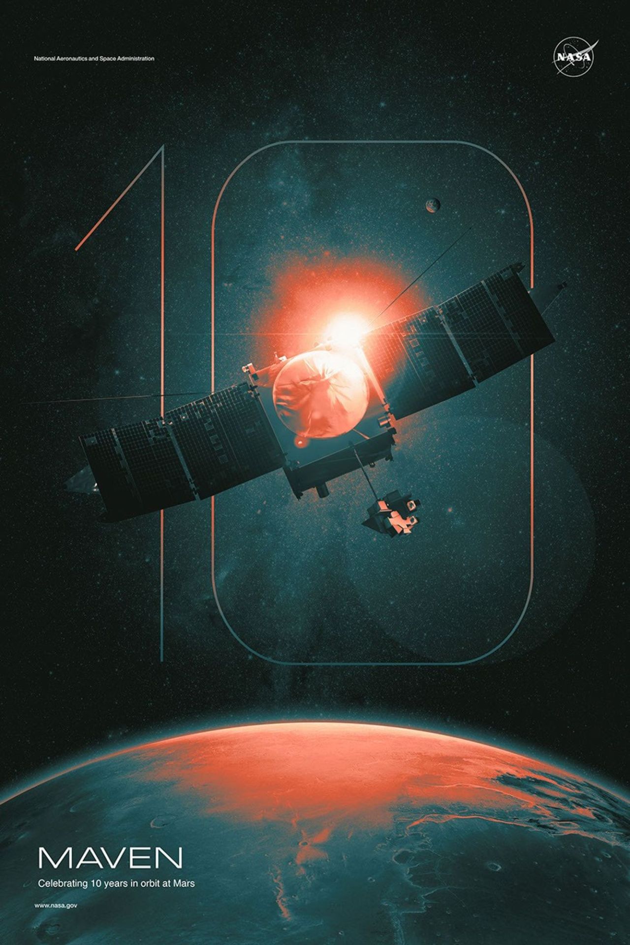Misiunea MAVEN s-a încheiat: sonda NASA care a studiat atmosfera lui Marte nu mai funcționează