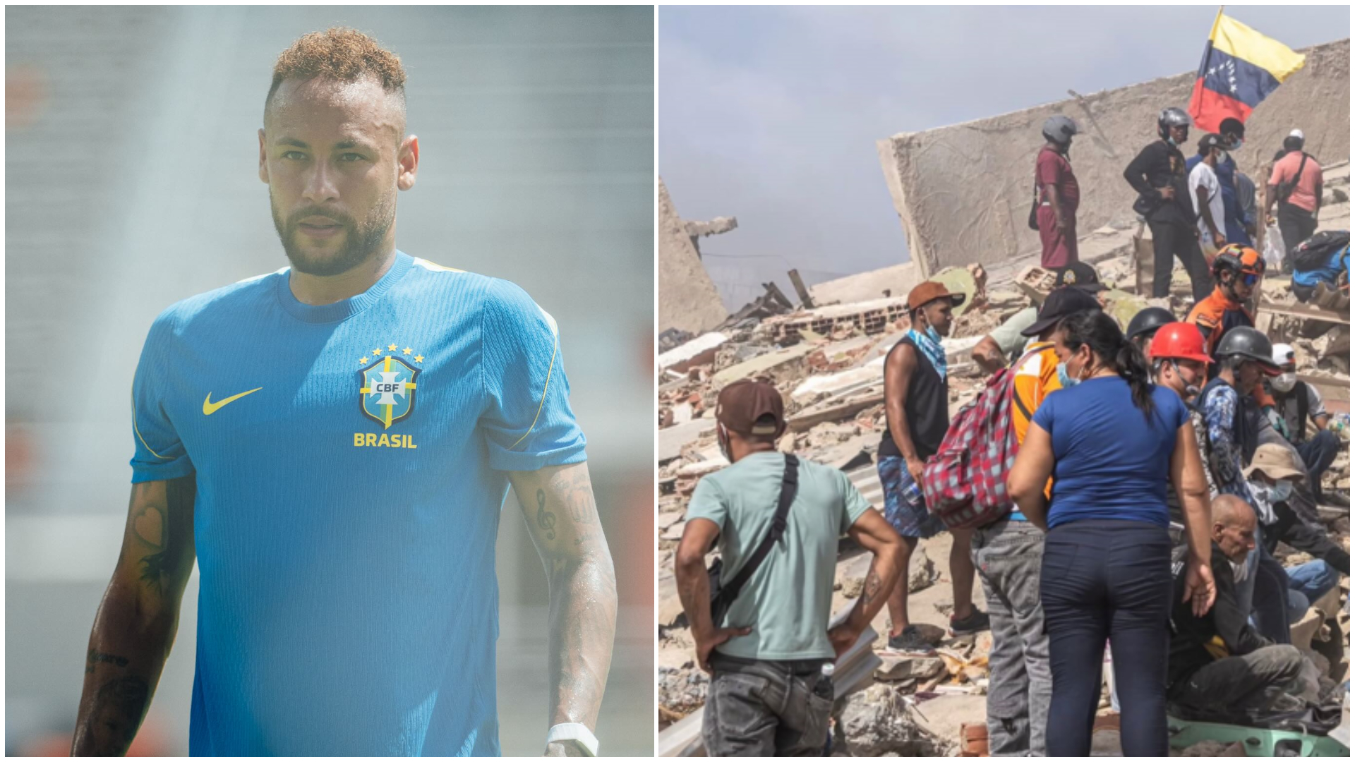 Neymar donează 250.000 de dolari pentru victimele cutremurelor din Venezuela
