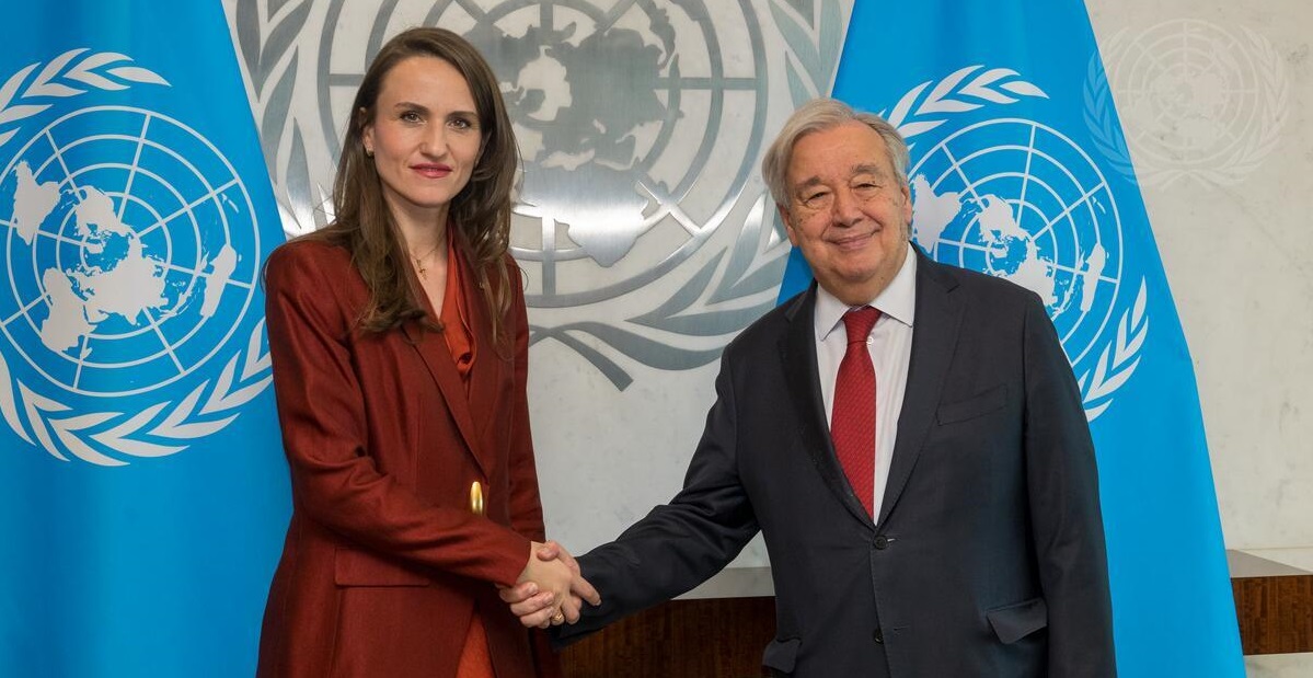 Oana Țoiu, întâlnire cu secretarul general ONU: Viziune comună privind incidentul cu drona rusă în România