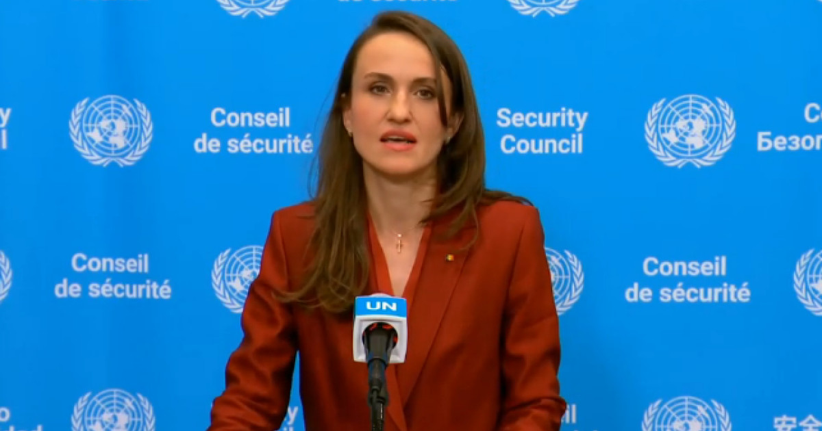 Oana Țoiu, la Consiliul de Securitate al ONU: Încălcarea flagrantă nu trebuie tolerată