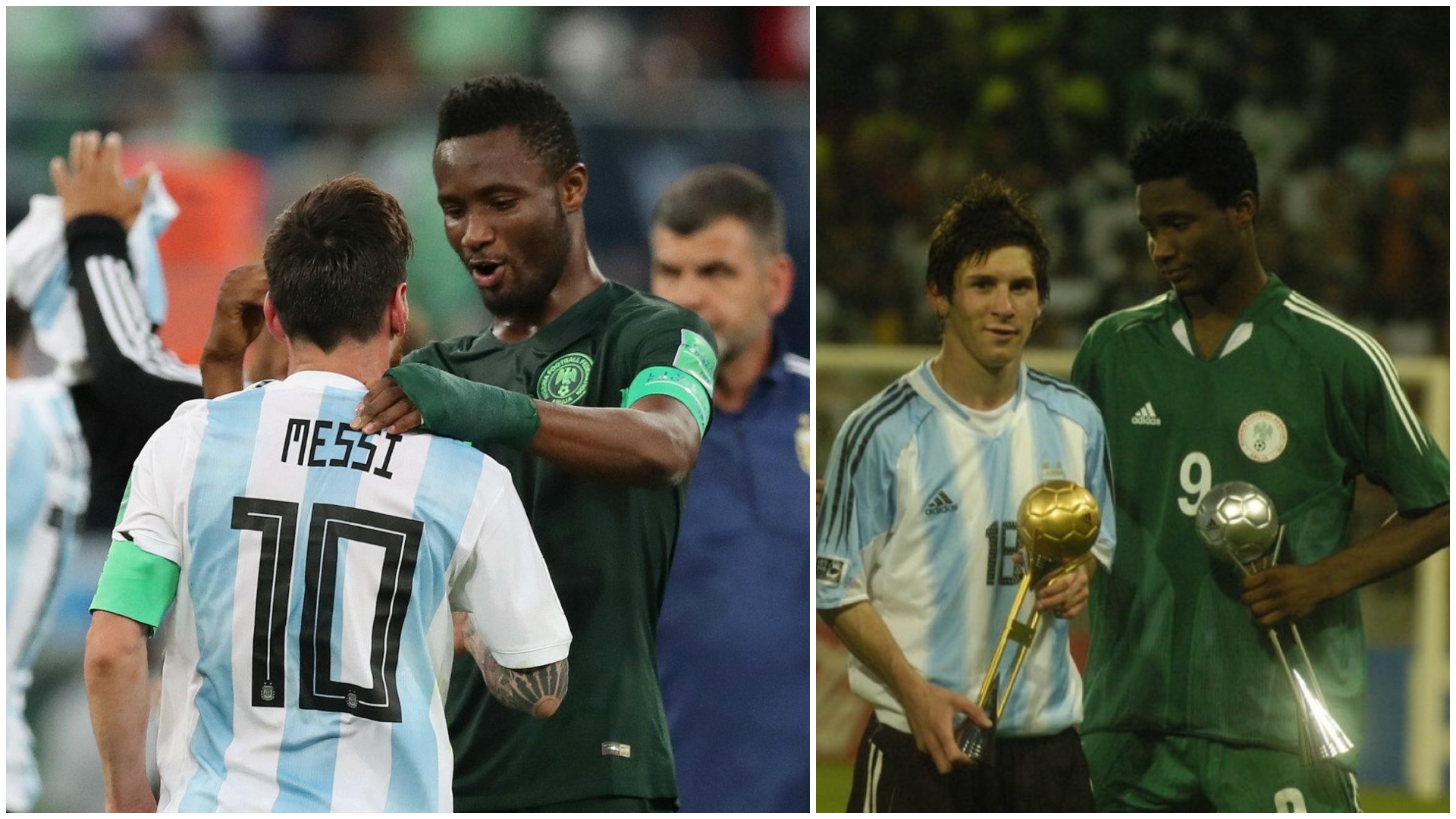 Obi Mikel recunoaște: Messi a meritat Balonul de Aur U20. Povestea emoționantă